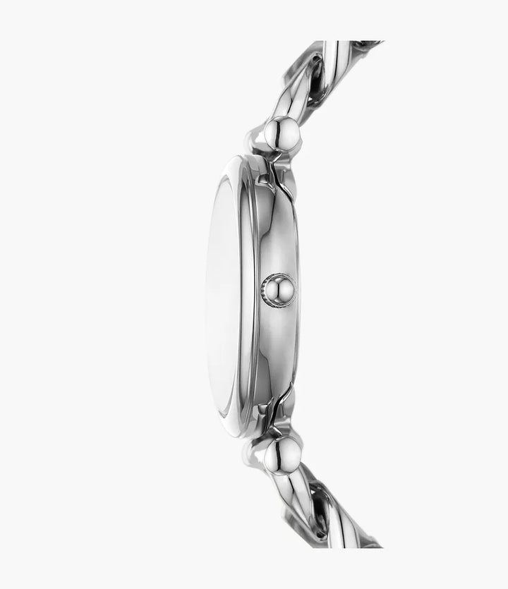 Fossil orologio Carlie Mini 28mm argento quarzo acciaio ES5331