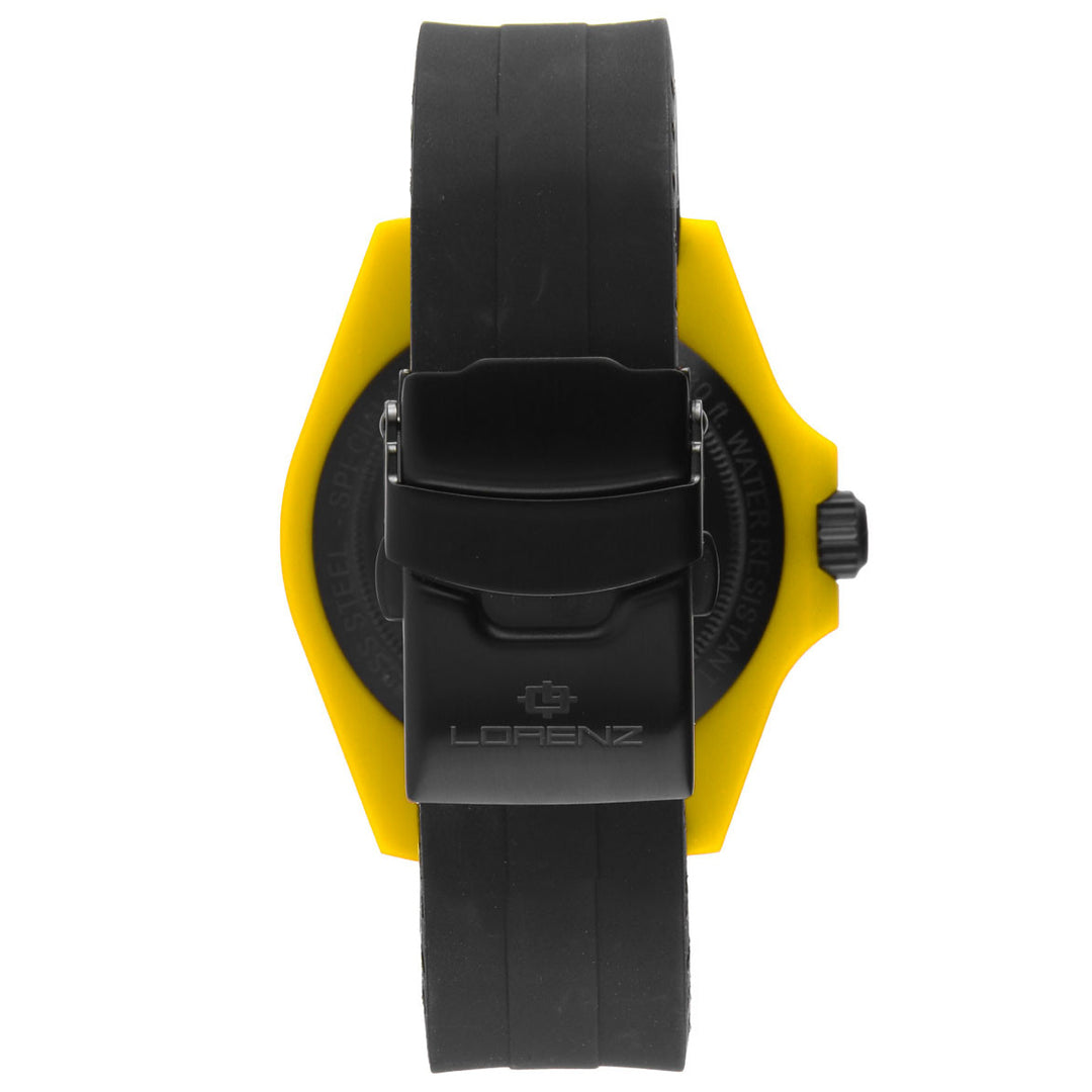 Lorenz orologio Ocean Club Yellow Fin 40mm nero quarzo 030268EE
