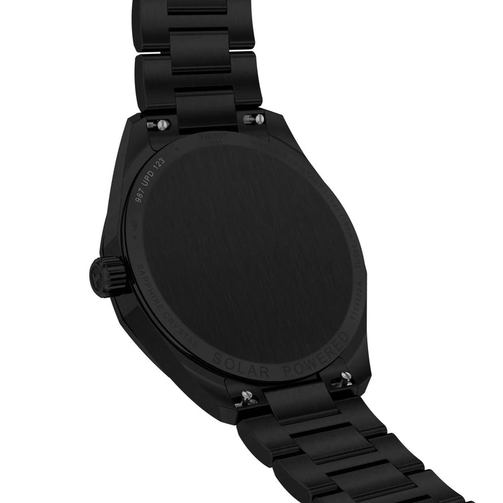 Tissot orologio PRC 100 Solar 39mm nero quarzo acciaio finitura PVD nero T151.422.33.051.00