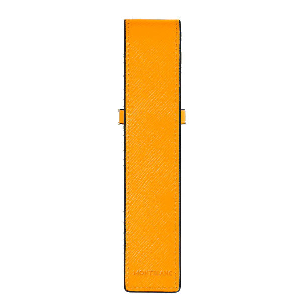Montblanc astuccio per 1 strumento da scrittura Envelope zafferano 221640