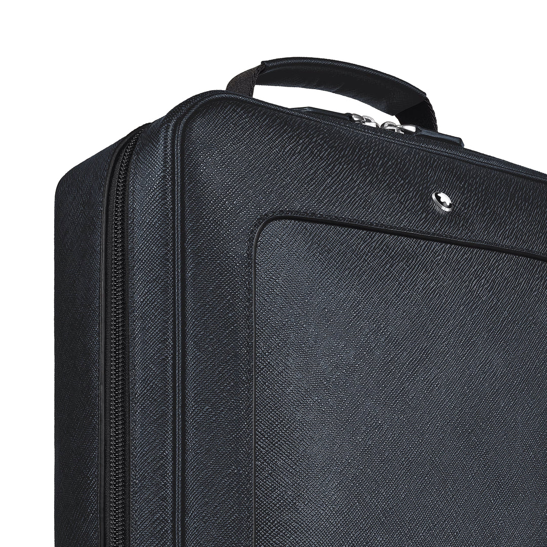 Montblanc zaino rettangolare Companion tweed blu 222875