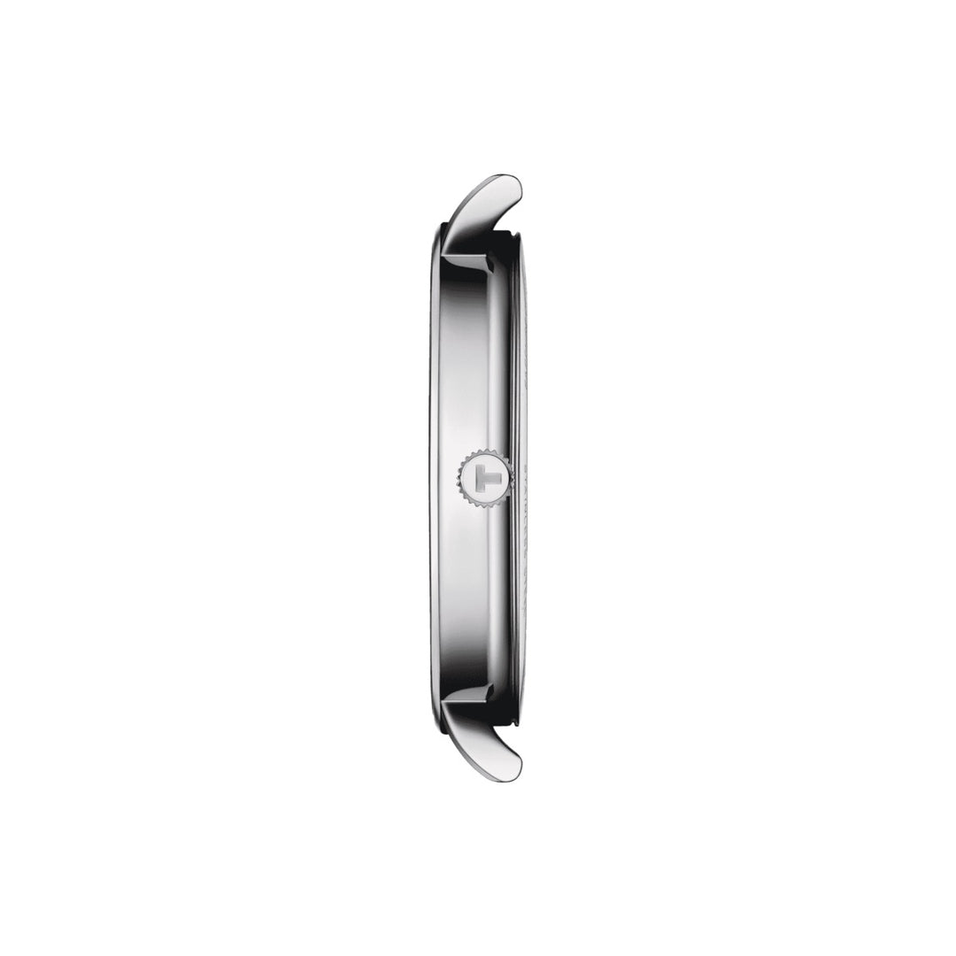 Tissot orologio Everytime 40mm bianco quarzo acciaio T143.410.16.033.00