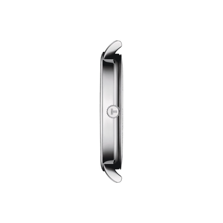 Tissot orologio Everytime 40mm bianco quarzo acciaio T143.410.16.033.00