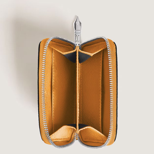 Montblanc portafoglio 2 tasche mini Sartorial zafferano 221504