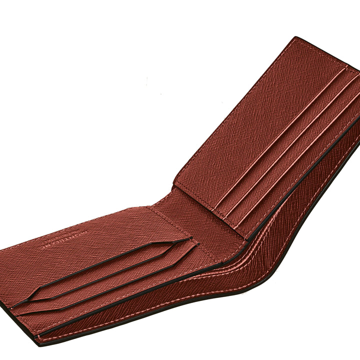 Montblanc portafoglio 6 Tasche pelle sartorial quercia rossa 223011