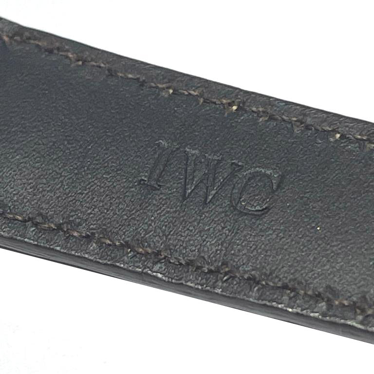 IWC spezzoni cinturino standard alligatore marrone opaco 20/18 per fibbia Ardiglione IWA11536