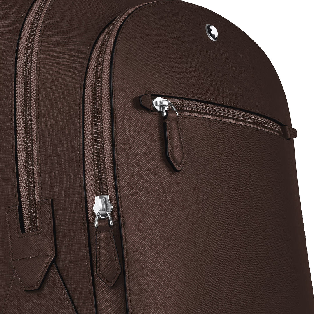 Montblanc zaino medio 3 compartimenti pelle Sartorial Ebony colour 222929