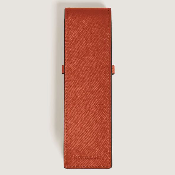 Montblanc astuccio per 2 Strumenti da scrittura Envelope mandarino 221474