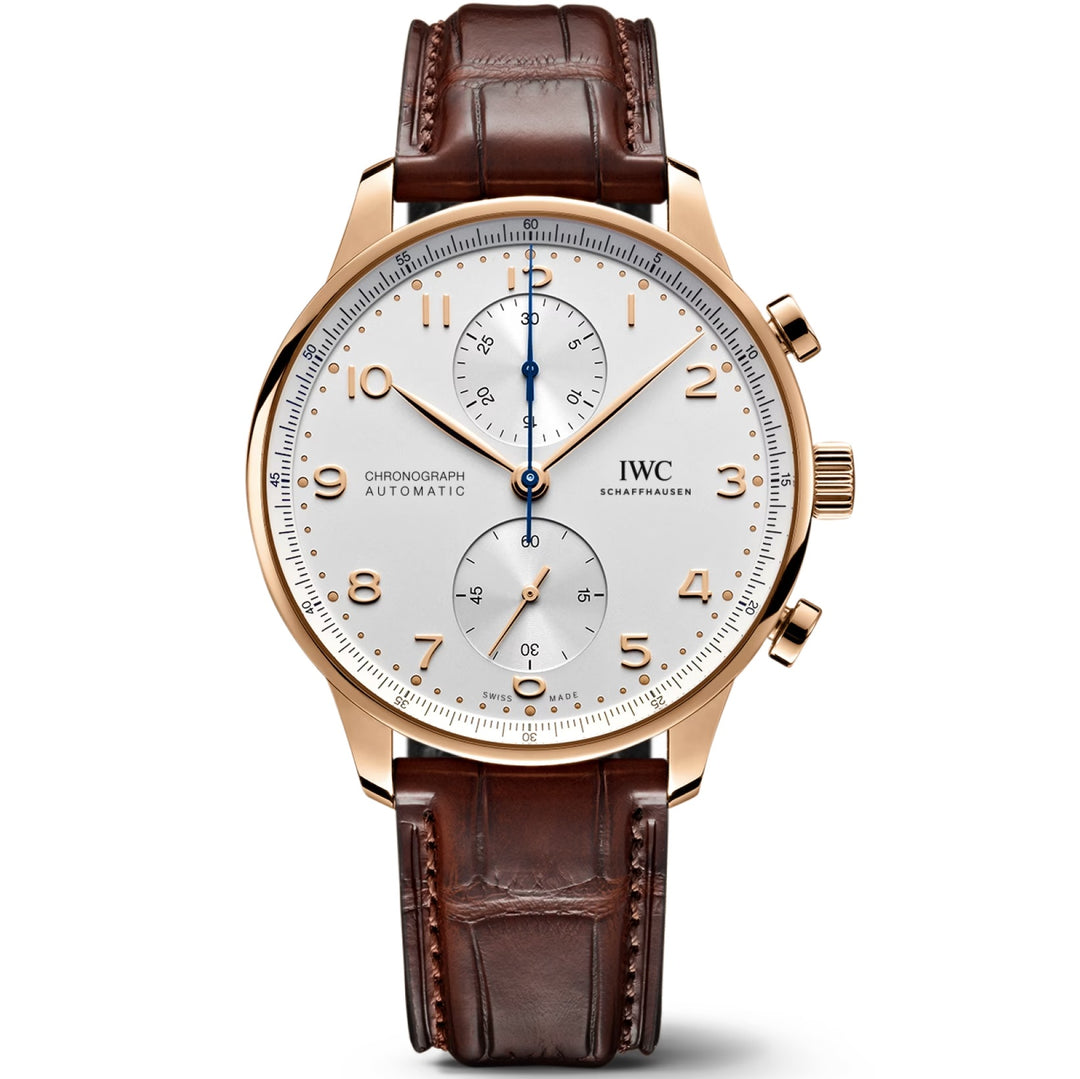 IWC spezzoni cinturino standard alligatore marrone opaco 20/18 per fibbia Ardiglione IWA11536