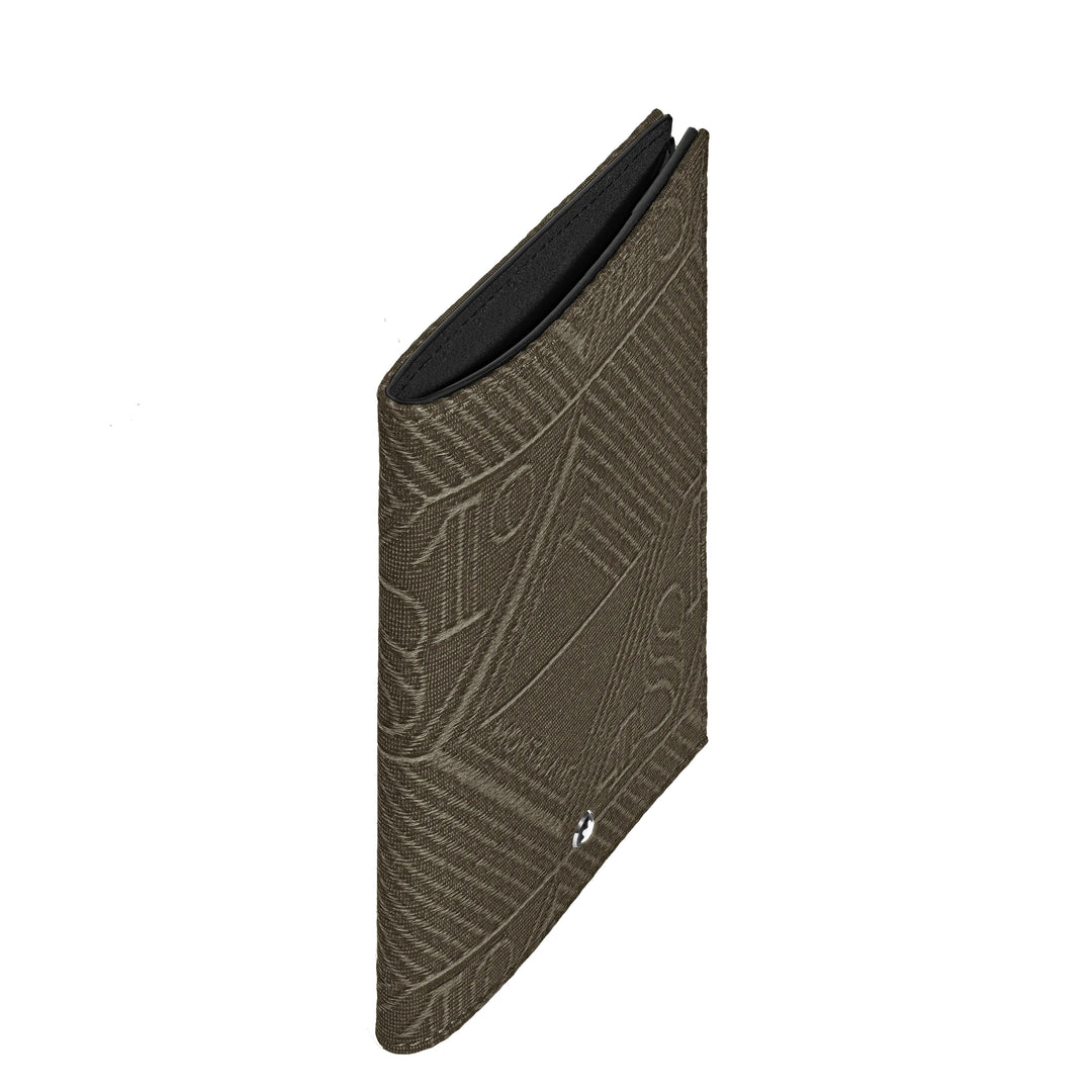 Montblanc custodia per passaporto 4810 kaki verde 220265