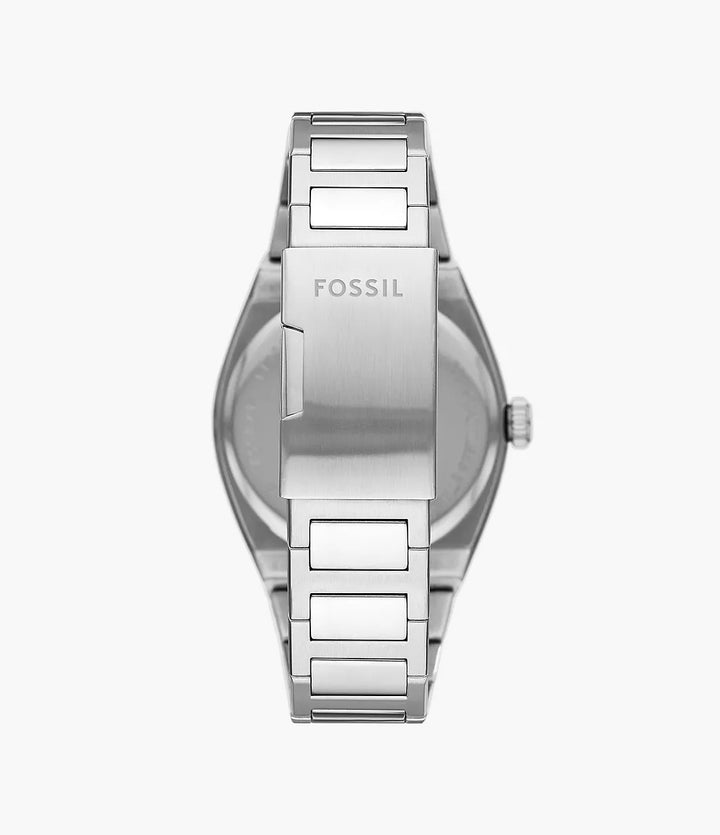 Fossil orologio Everett 42mm nero quarzo acciaio FS5821
