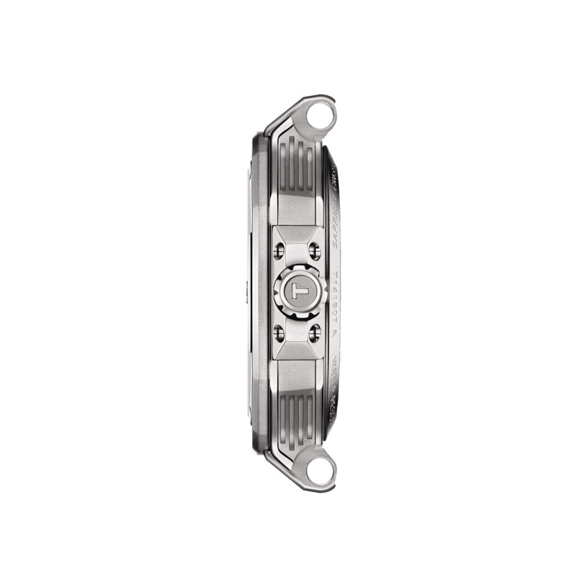 Tissot orologio T-Race Powermatic 80 41mm blu automatico acciaio T141.807.11.041.00