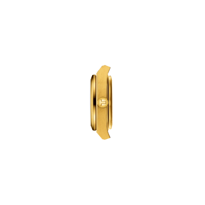 Tissot PRX 25mm champagne quarzo acciaio finitura PVD oro giallo T137.010.33.021.00