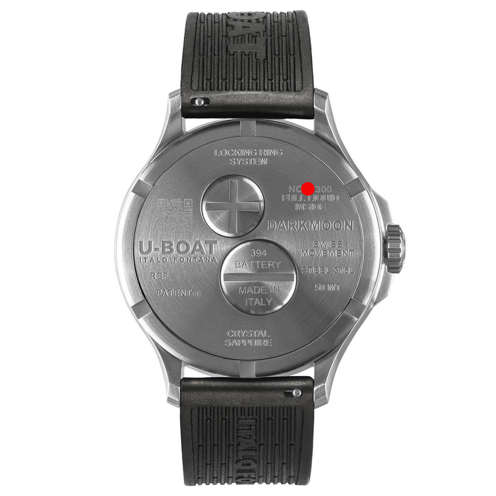 U-BOAT orologio Darkmoon 25° Limited Edition SS Blue Soleil 46mm blu quarzo acciaio 2029