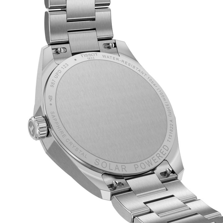 Tissot PRC 100 Solar 39mm argento quarzo acciaio T151.822.11.031.00