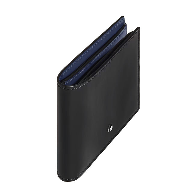 Montblanc portafoglio 8 tasche pelle Meisterstück nero 221324