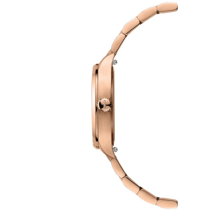 Mido Multifort TV 28mm marrone quarzo acciaio finitura PVD oro rosa M049.110.33.296.00