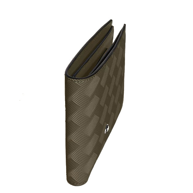 Montblanc portafoglio 6 tasche pelle Extreme kaki 221434