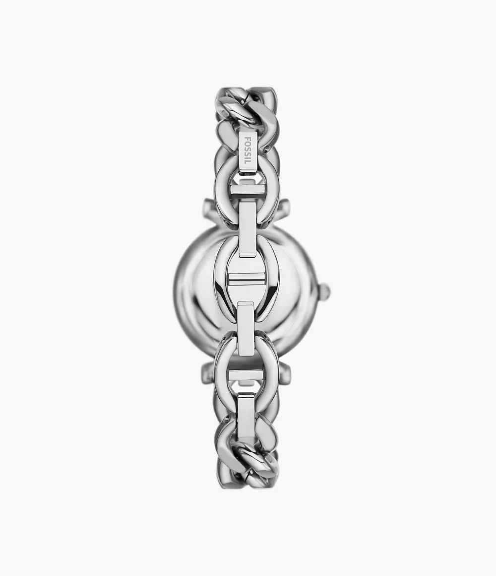 Fossil orologio Carlie Mini 28mm argento quarzo acciaio ES5331