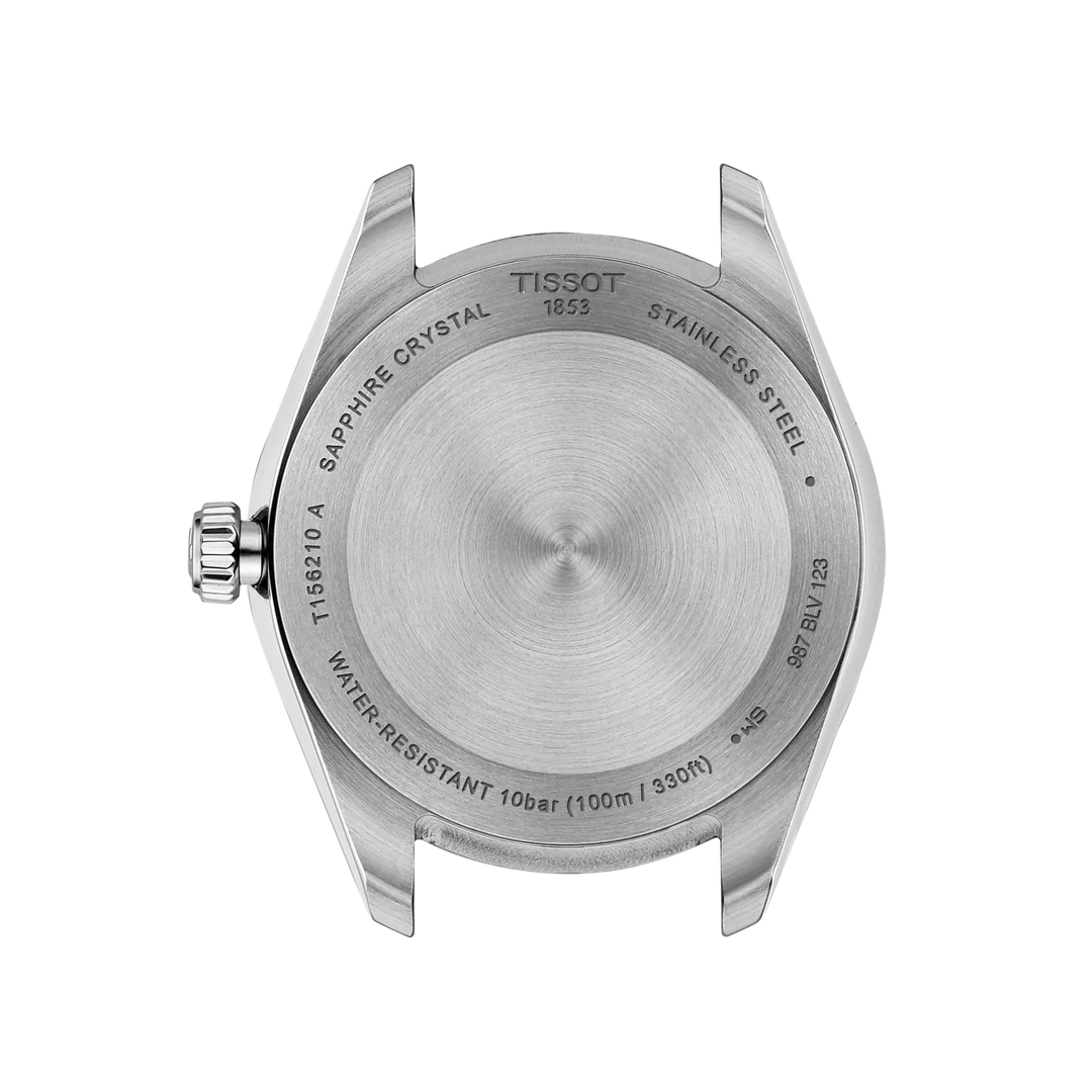 Tissot orologio Ballade 34mm blu quarzo acciaio finiture PVD oro rosa T156.210.22.041.00