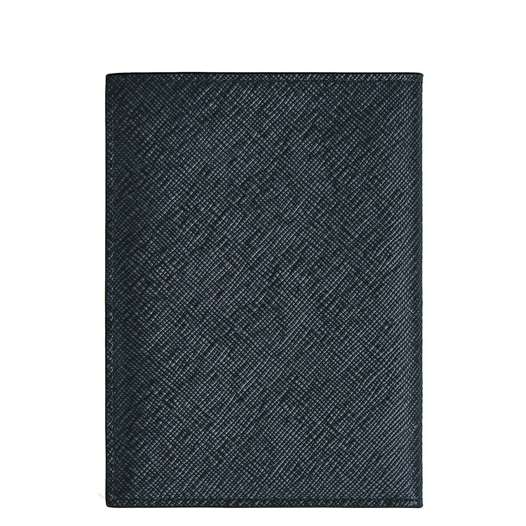 Montblanc custodia per passaporto Sartorial tweed blu 220433