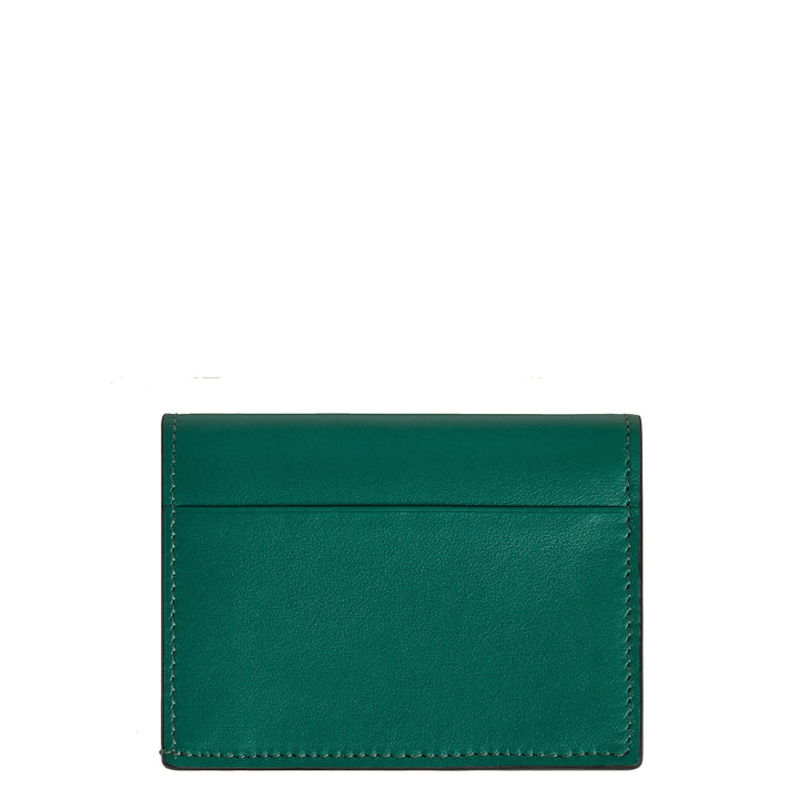 Montblanc portafoglio continental nano malachite verde 220227