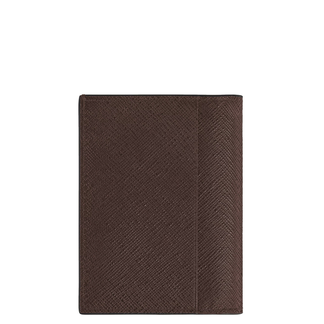 Montblanc portafoglio Mini 4 Tasche pelle sartorial ebony colour 222989