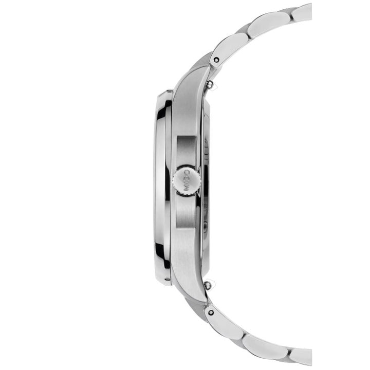 Mido orologio Multifort TV 35 34x35mm madreperla azzurra diamanti automatico acciaio M049.307.11.136.00