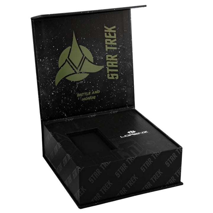 Lorenz orologio STAR TREK Klingon 40x36 mm verde quarzo acciaio finitura PVD verde 030287KL