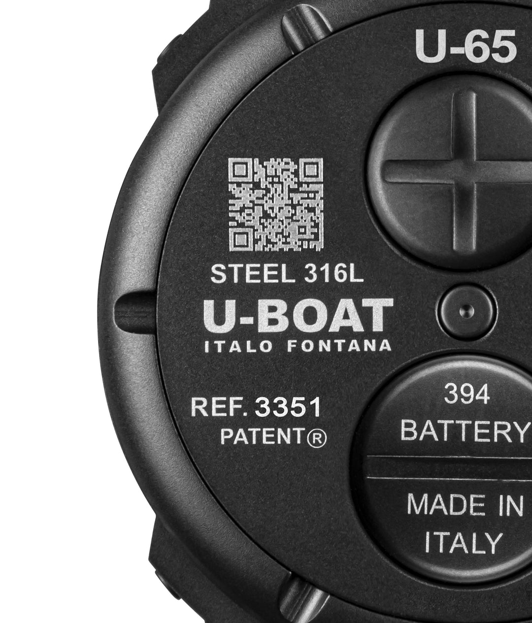 U-BOAT orologio U-65 Green 44mm verde quarzo acciaio finitura PVD nero 3351