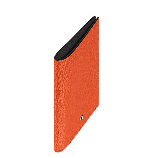 Montblanc porta passaporto pelle Sartorial mandarino 221356