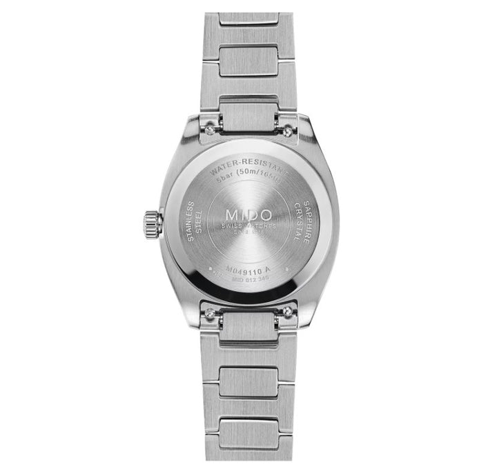 Mido orologio Multifort TV 28mm avorio quarzo acciaio  M049.110.11.263.00