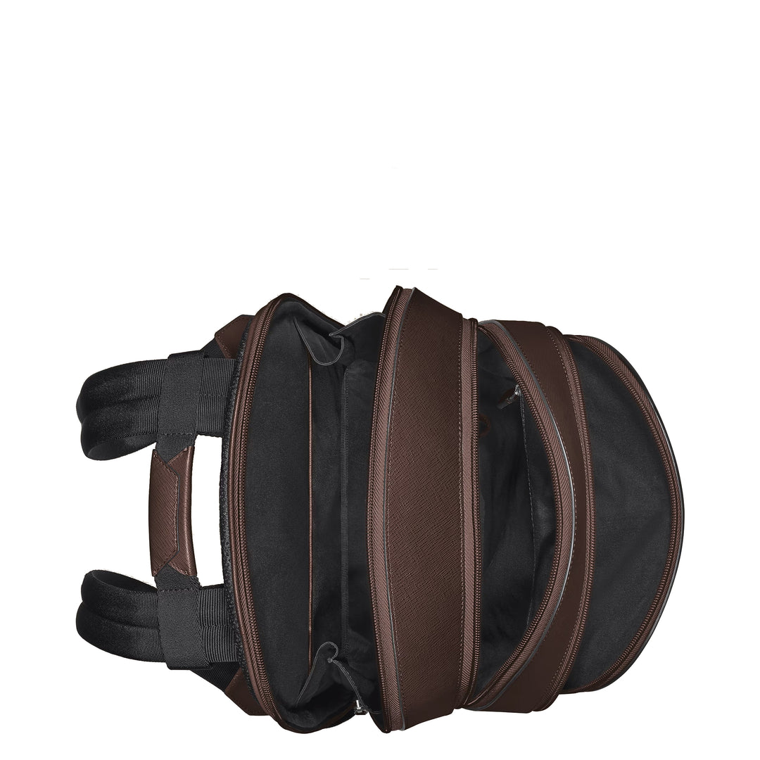 Montblanc zaino medio 3 compartimenti pelle Sartorial Ebony colour 222929
