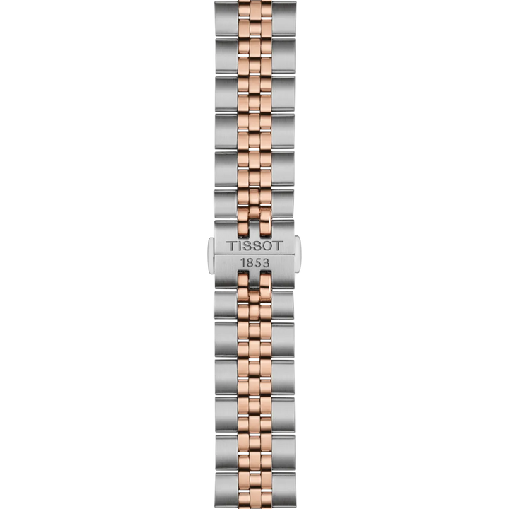 Tissot orologio Ballade 40mm blu quarzo acciaio finiture PVD oro rosa T156.410.22.041.00