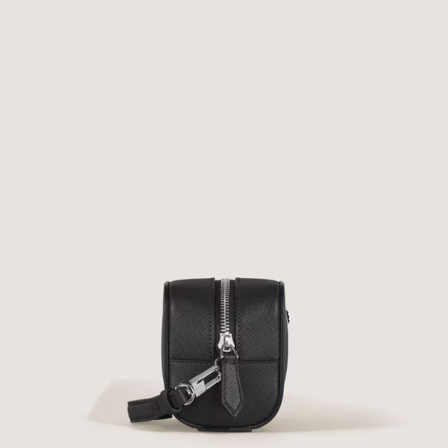 Montblanc trousse da toilette piccola pelle Sartorial nero 221572