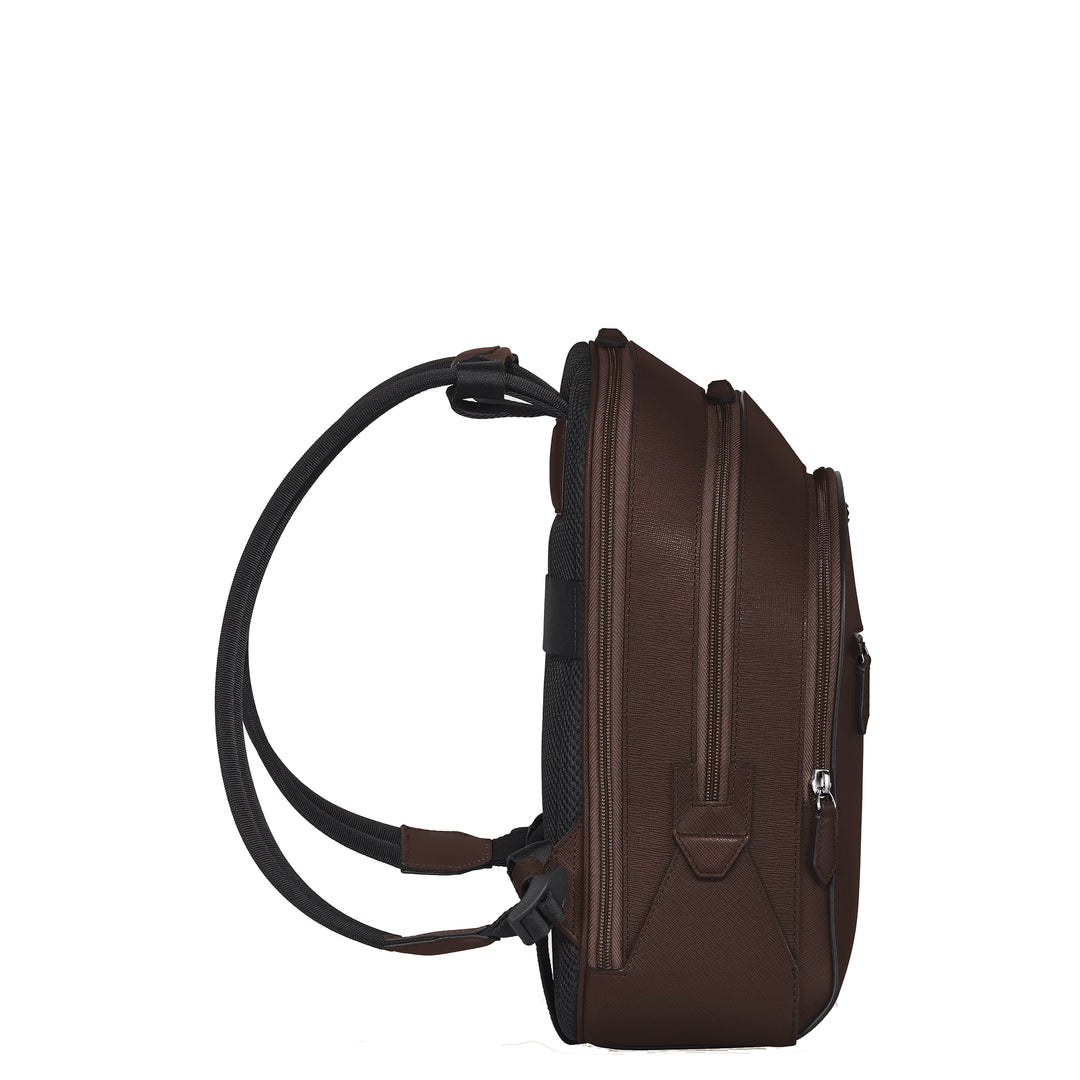 Montblanc zaino medio 3 compartimenti pelle Sartorial Ebony colour 222929