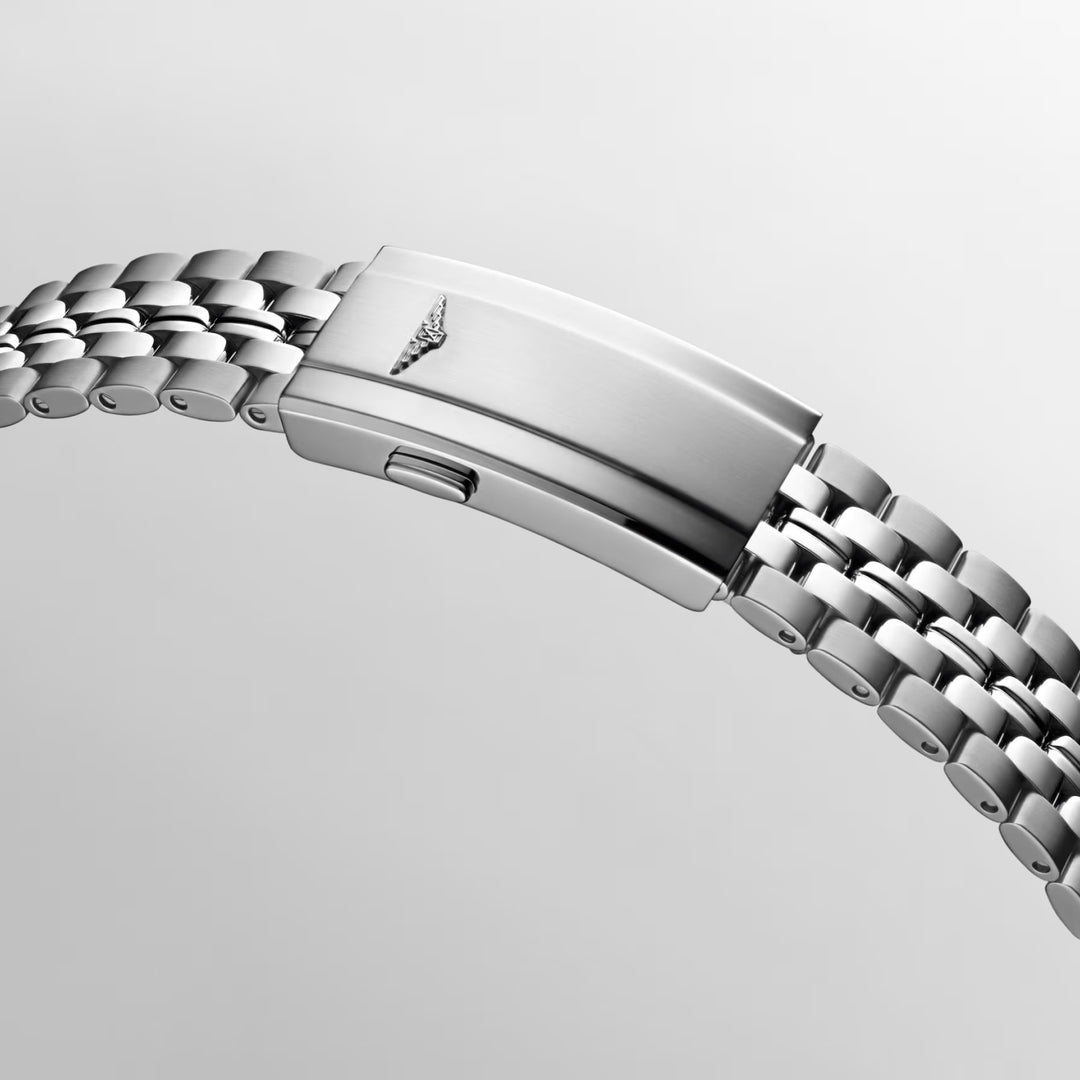 Longines orologio Ultra-Chron Classic 37mm argento automatico acciaio L2.537.4.72.6
