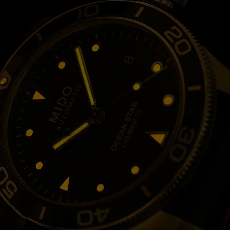 Mido orologio Ocean Star 39 39mm nero automatico acciaio M026.907.17.051.00