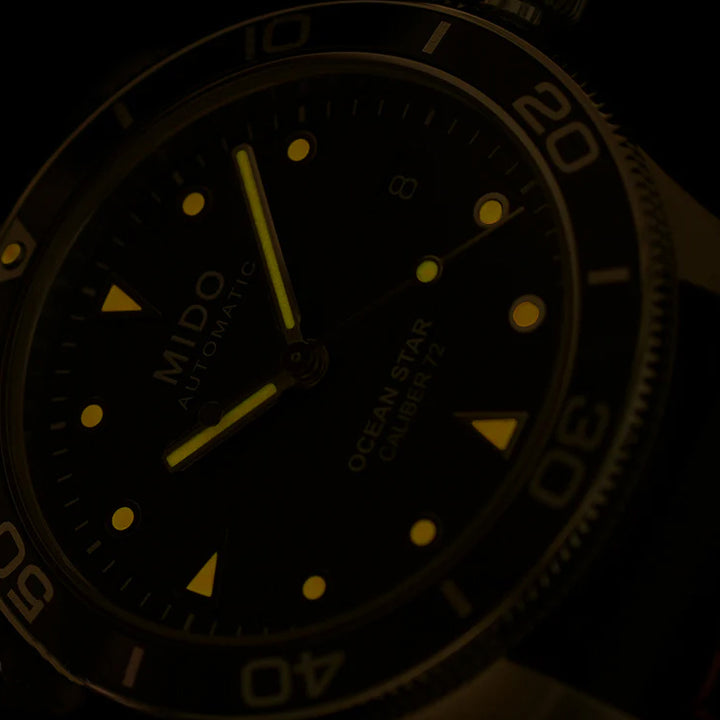 Mido orologio Ocean Star 39 39mm nero automatico acciaio M026.907.17.051.00