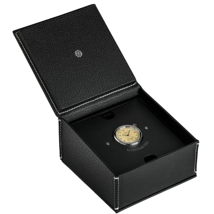 Giuliano Mazzuoli Manometer watch 45mm black automatic steel MRP02N