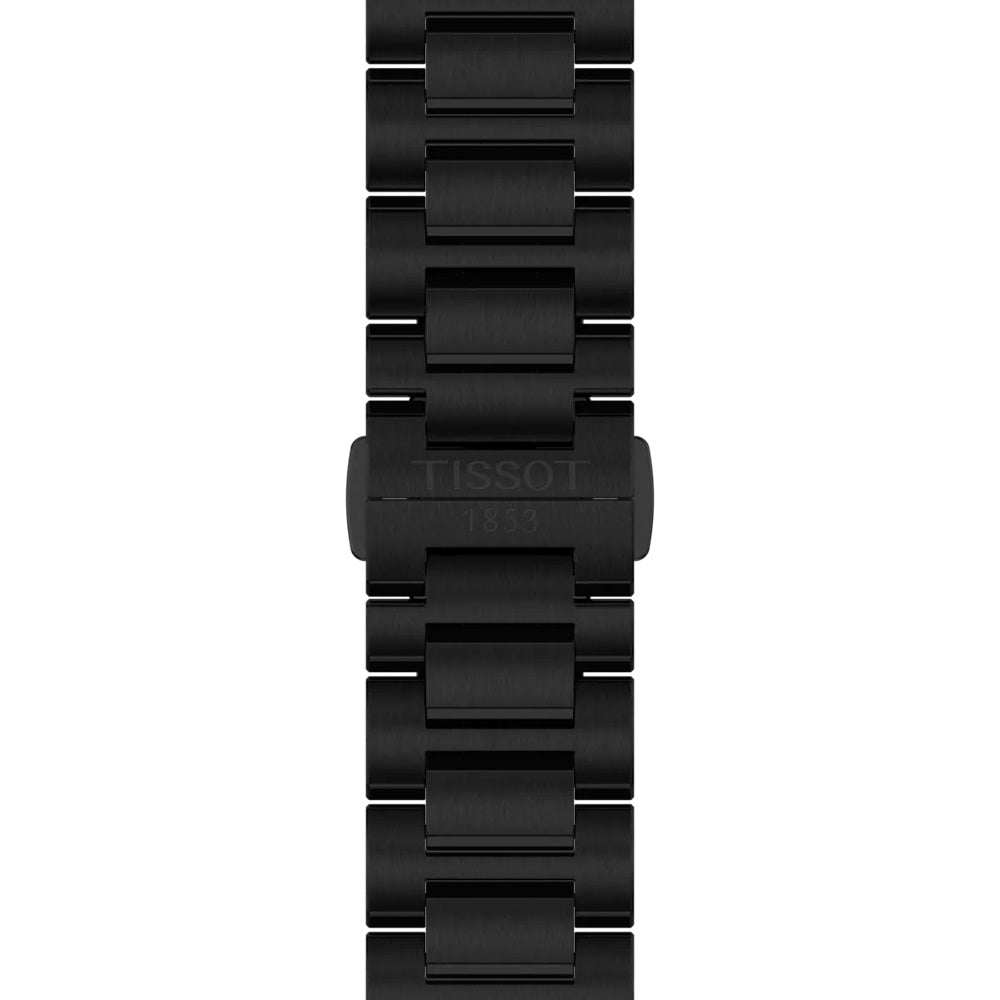 Tissot orologio PRC 100 Solar 39mm nero quarzo acciaio finitura PVD nero T151.422.33.051.00