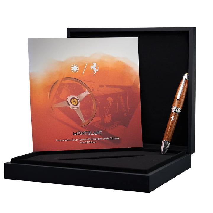 Montblanc stilografica Meisterstück Great Masters Ferrari Tailor Made Classica Edizione Speciale punta M 131318