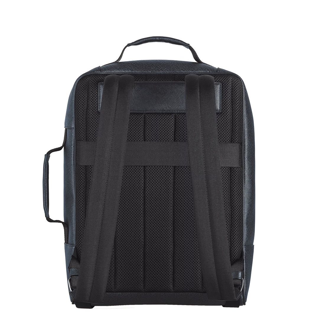 Montblanc zaino rettangolare Companion tweed blu 222875