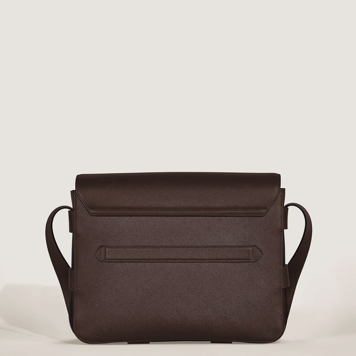 Montblanc borsa messenger pelle Sartorial Ebony colour 222931