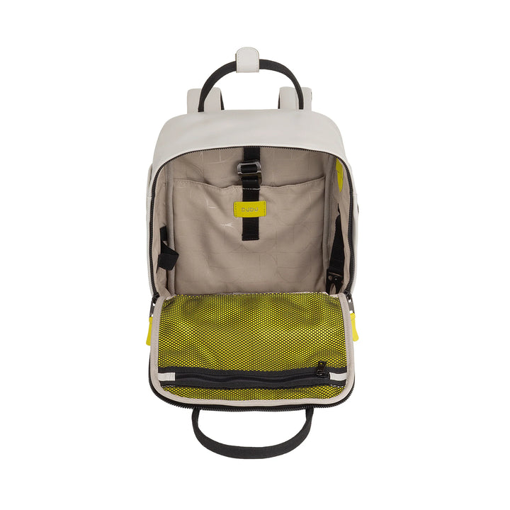 DUDU Zaino in Pelle Uomo Donna – Zainetto Casual Unisex Elegante e Compatto, 6,5 Litri, con Tasca Frontale e Scomparto Tablet, Perfetto per Lavoro, Viaggio e Tempo Libero