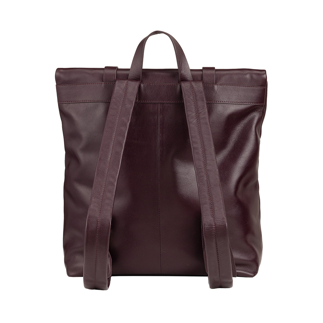 DUDU Zaino Colorato in Pelle da Uomo Donna, Zaino Grande Morbido 14L Multitasche Design Sportivo Casual