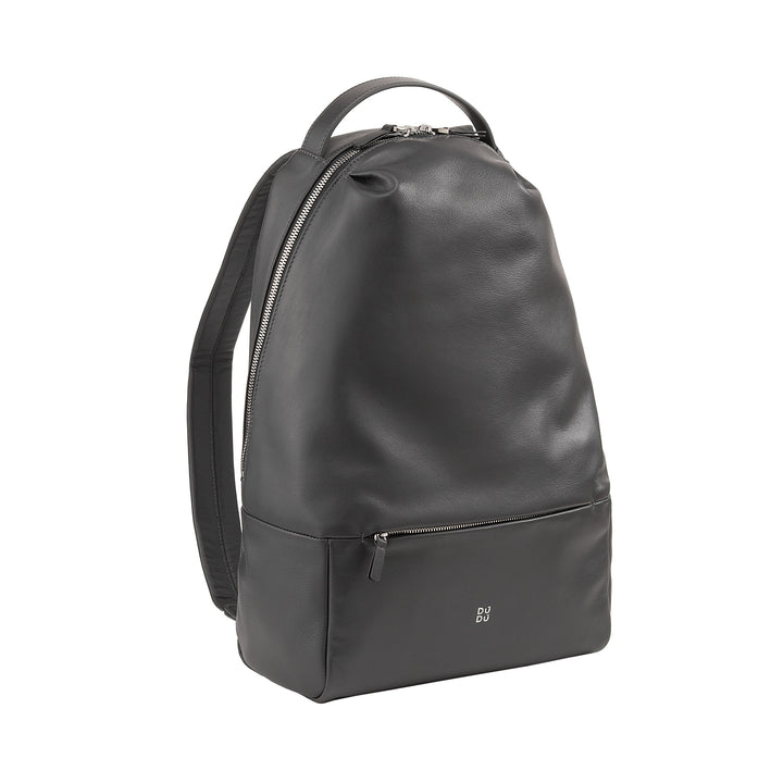 DUDU Herren-Sportrucksack aus mehrfarbigem Leder, weicher, farbiger Damen-Rucksack mit Diebstahlsicherungstasche