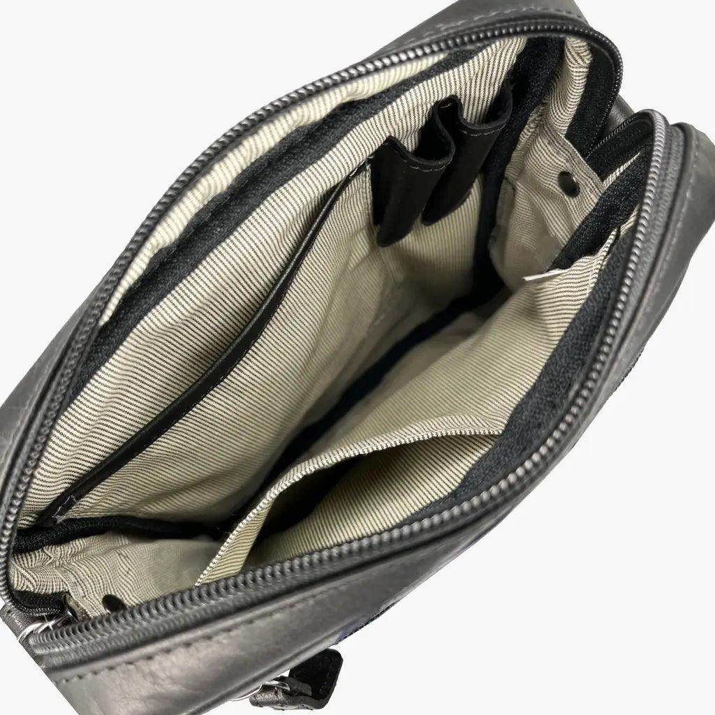 Aeronautica Militare Tracolla media porta tablet Vintage AM303-NE - Capodagli 1937