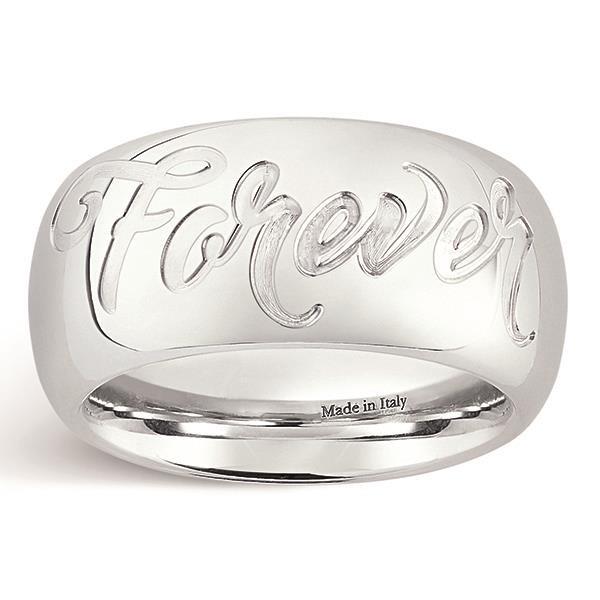 Alfieri &amp; St. John anello fede Forever argento 925 misura 16 027990049652 - Gioielleria Capodagli