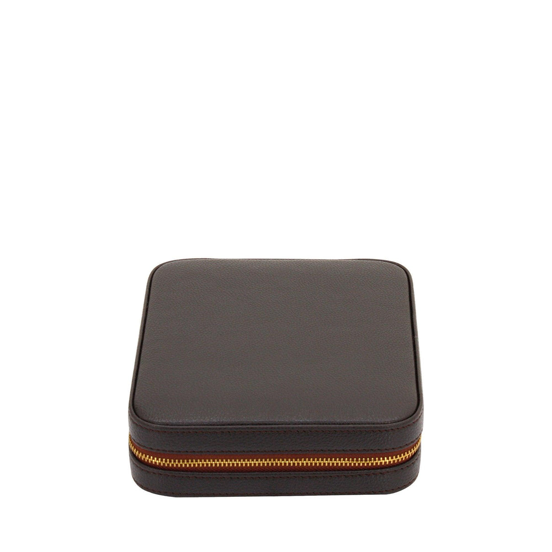 Astuccio portagioie Friedrich23 Ascot con zip Brown 26113-3 - Capodagli 1937
